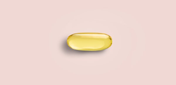 Omega 3 + D3 supplement softgels